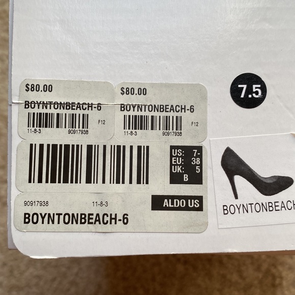 ALDO Blue Heels - Picture 4 of 4